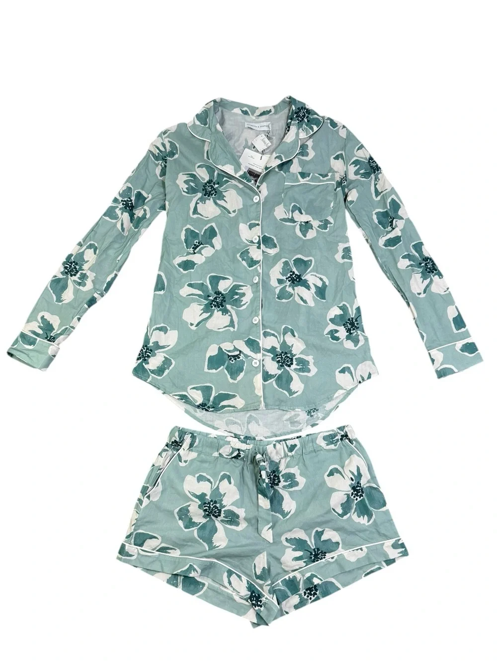 Desmond & Dempsey Signature Pajama Set in Floral Print